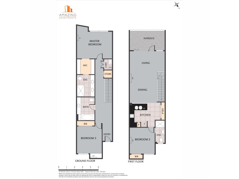 24 Wandoo Street, Fortitude Valley QLD 4006 Floorplan