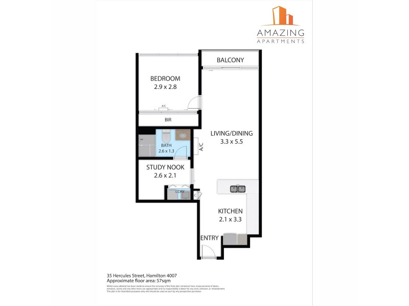 35 Hercules Street, Hamilton QLD 4007 Floorplan