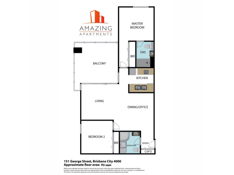 151 George Street, Brisbane City QLD 4000 Floorplan