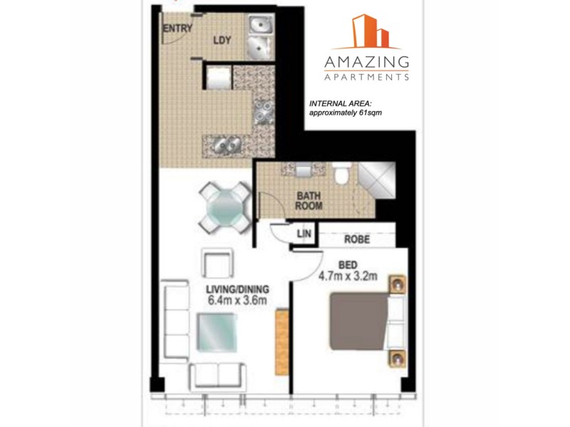 501 Adelaide Street, Brisbane City QLD 4000 Floorplan