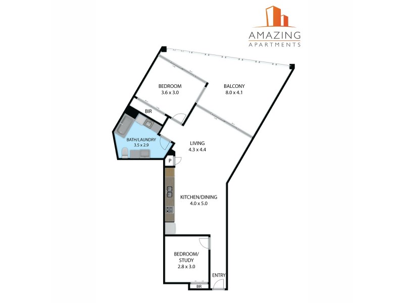 1000 Ann Street, Fortitude Valley QLD 4006 Floorplan