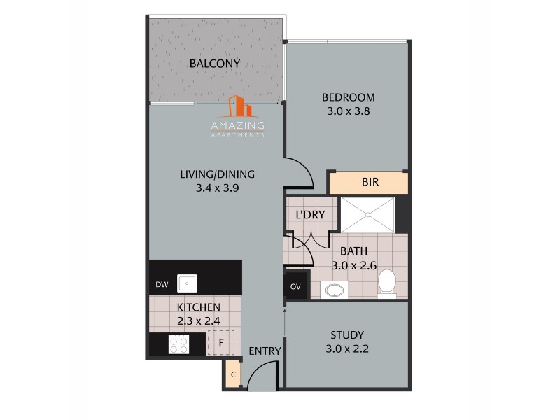 19 Hope Street, South Brisbane QLD 4101 Floorplan