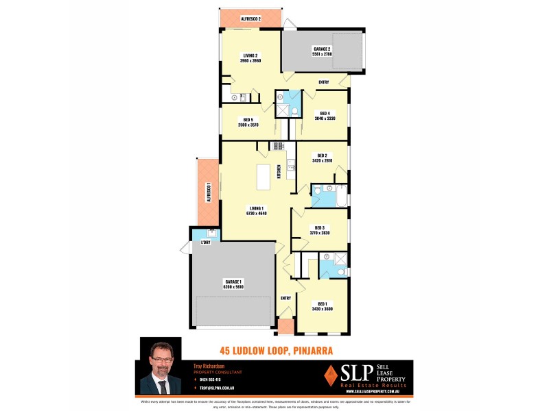 45 Ludlow Loop, Pinjarra WA 6208 Floorplan