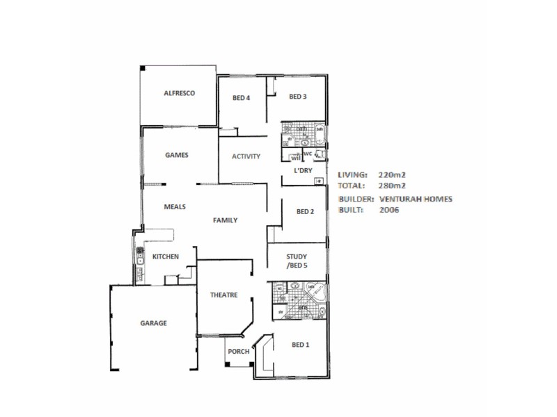 40 Albina Chase, Lakelands WA 6180 Floorplan