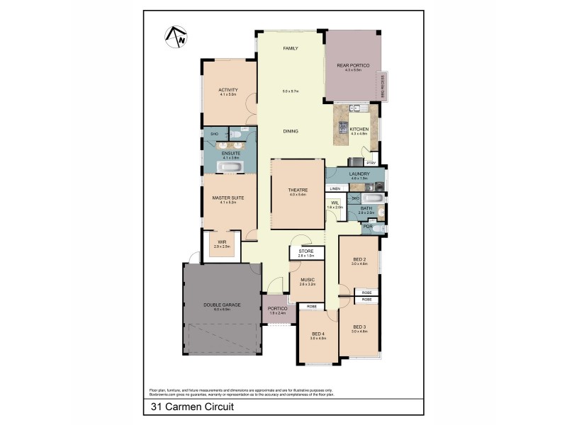 31 Carmen Circuit, The Vines WA 6069 Floorplan