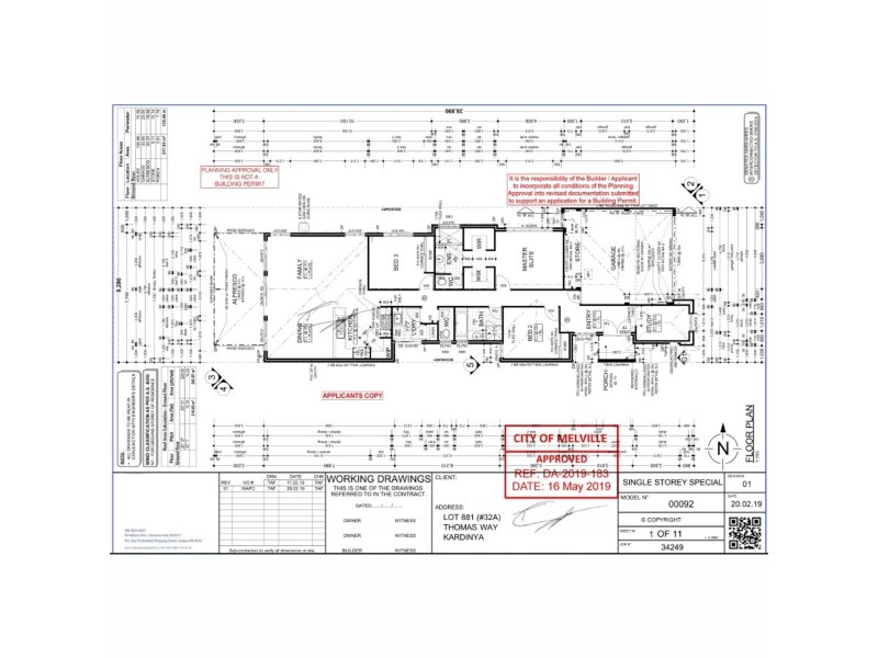 32B Thomas Way, Kardinya WA 6163 Floorplan