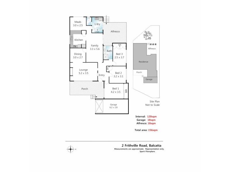 2 Frithville Road, Balcatta WA 6021 Floorplan
