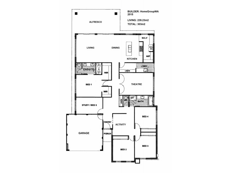 15 Headingley Link, Meadow Springs WA 6210 Floorplan