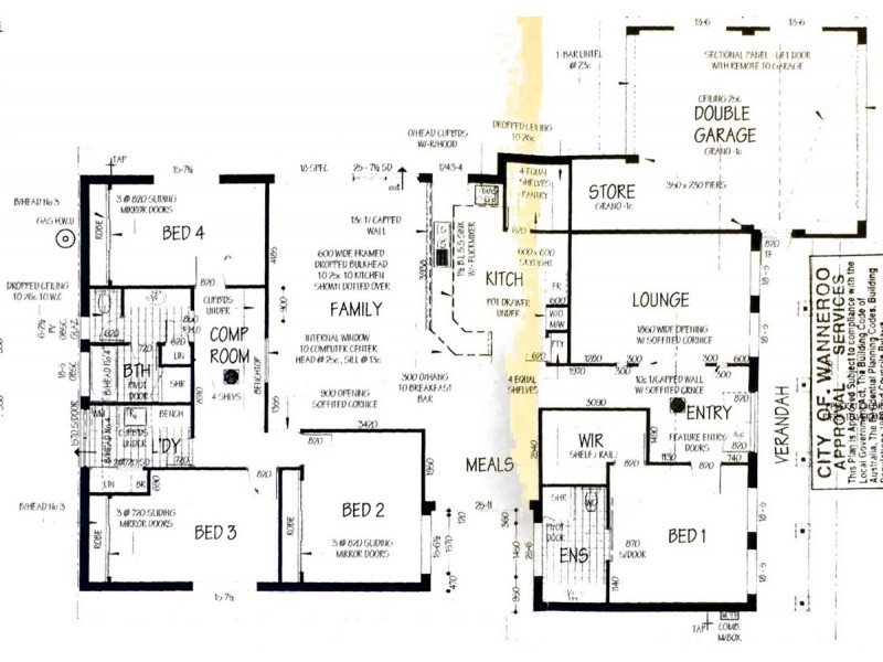 51 Belleville Gardens, Clarkson WA 6030 Floorplan