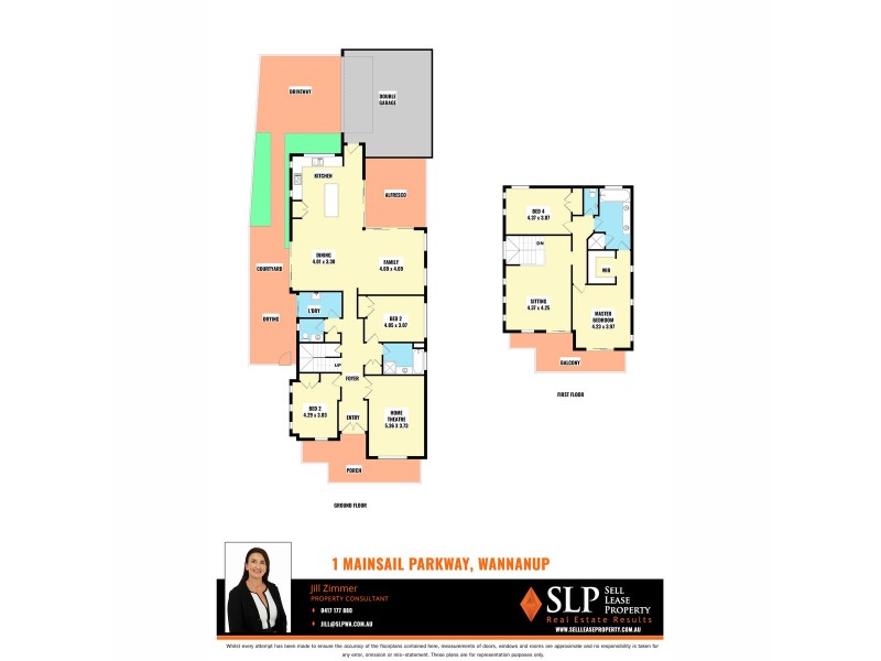 1 Mainsail Parkway, Wannanup WA 6210 Floorplan