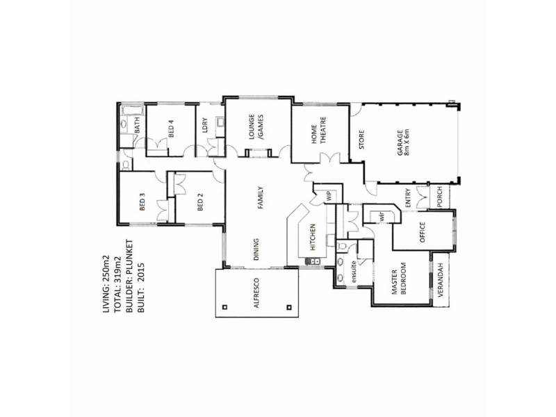 77 Torwood Edge, Halls Head WA 6210 Floorplan