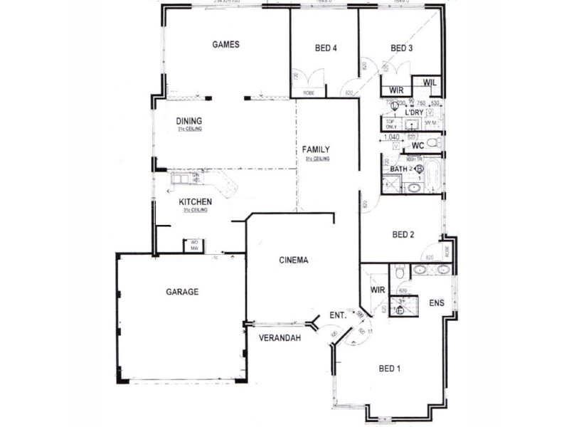 40 Kentucky Boulevard, Hocking WA 6065 Floorplan