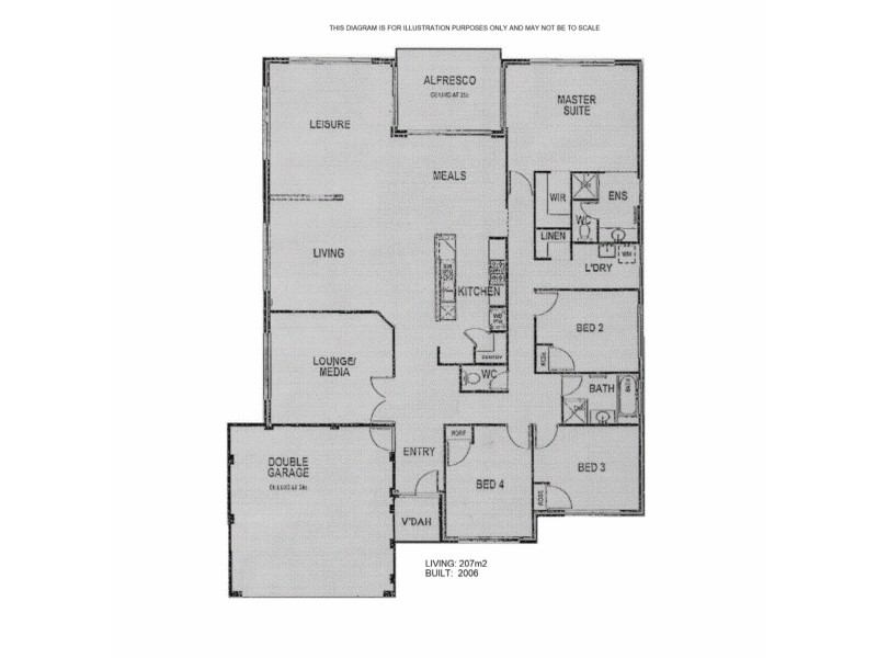 14 Arlette Pass, Lakelands WA 6180 Floorplan