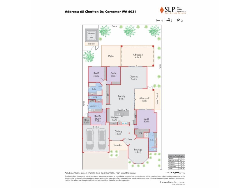 65 Cheriton Drive, Carramar WA 6031 Floorplan