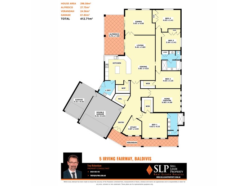 5 Irving Fairway, Baldivis WA 6171 Floorplan