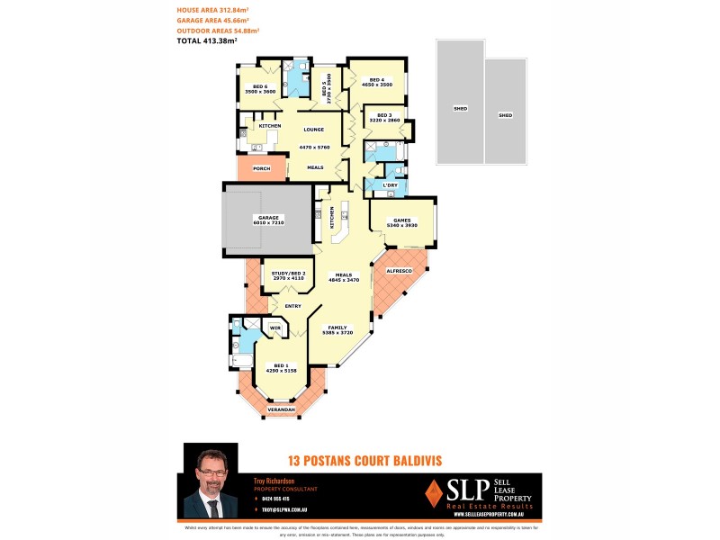 13 Postans Court, Baldivis WA 6171 Floorplan