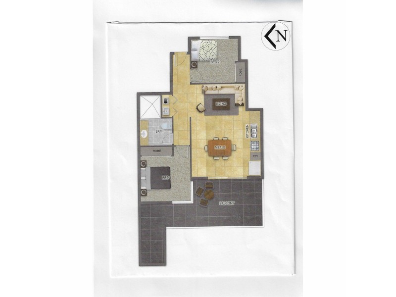 2/404 Flinders Street, Nollamara WA 6061 Floorplan