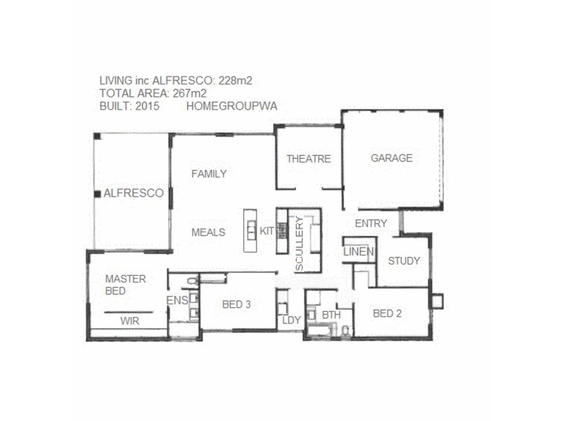 41 Len Howard Drive, Erskine WA 6210 Floorplan