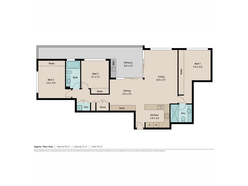 3/9 Durham Street, Coorparoo QLD 4151 Floorplan