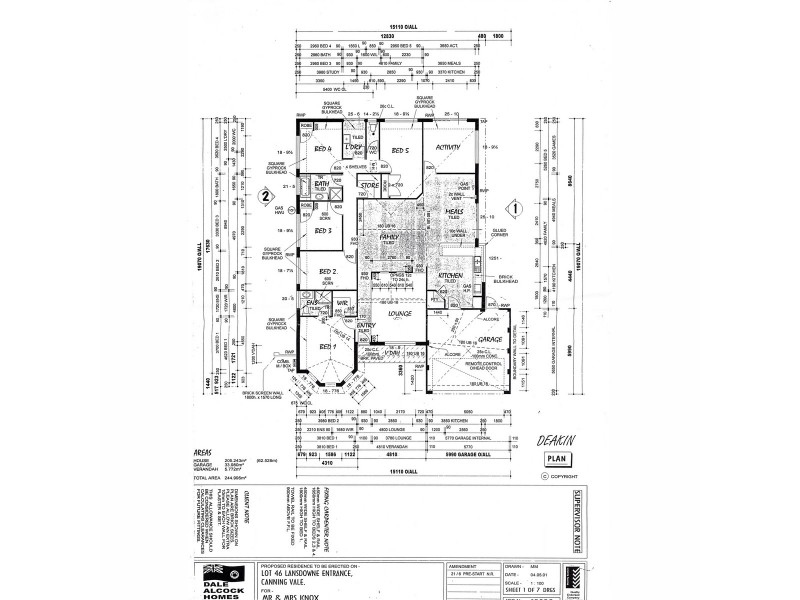 29 Lansdowne Entrance, Canning Vale WA 6155 Floorplan