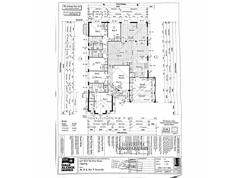 88 Da Vinci Drive, Tapping WA 6065 Floorplan