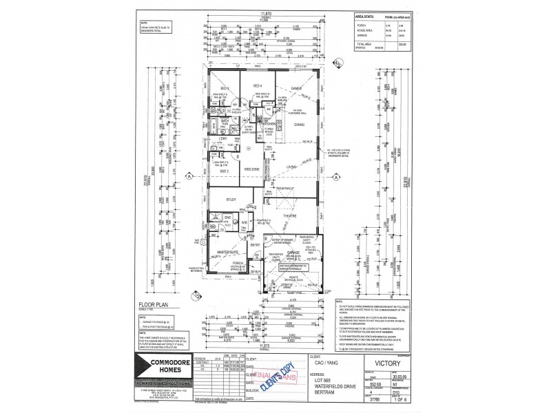 21 Waterfields Drive, Bertram WA 6167 Floorplan