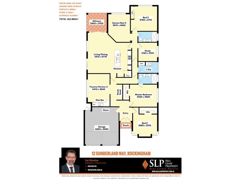 12 Sunderland Way, Waikiki WA 6169 Floorplan