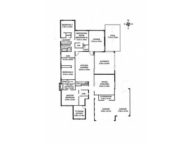 3 Tatton Way, The Vines WA 6069 Floorplan