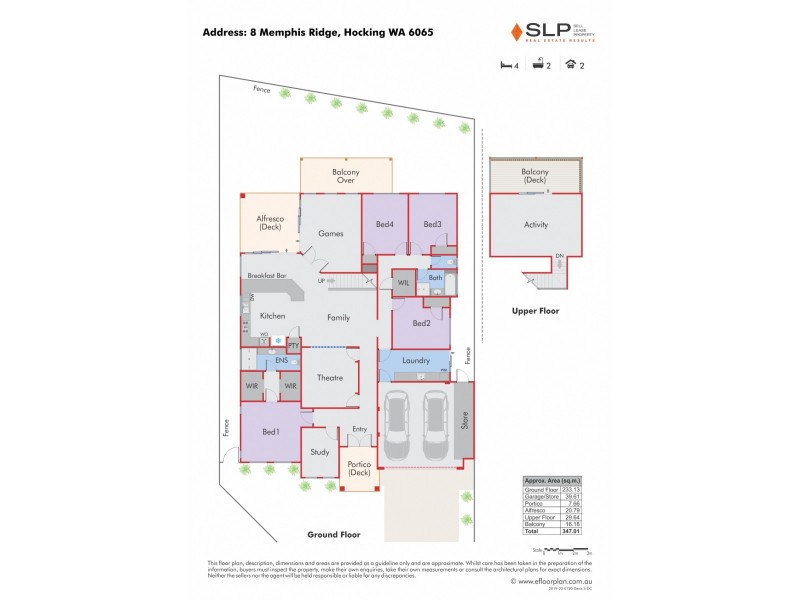 8 Memphis Ridge, Hocking WA 6065 Floorplan