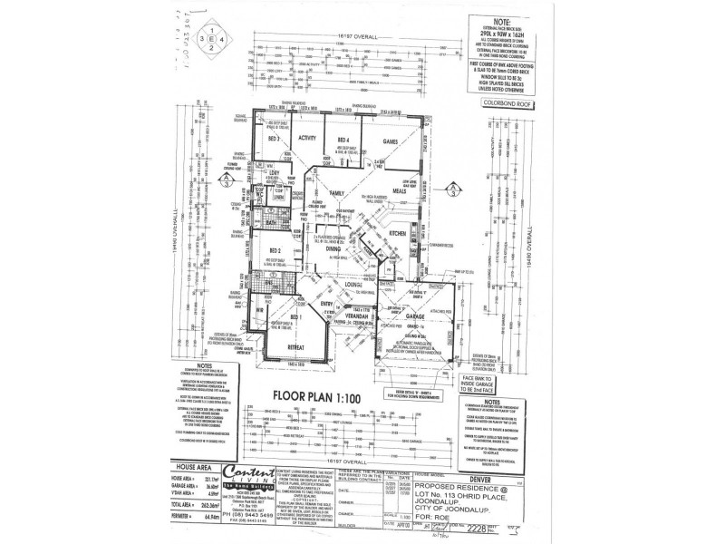 40 Ohrid Place, Joondalup WA 6027 Floorplan