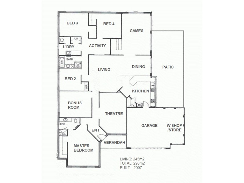 101 Meadow Springs Drive, Meadow Springs WA 6210 Floorplan