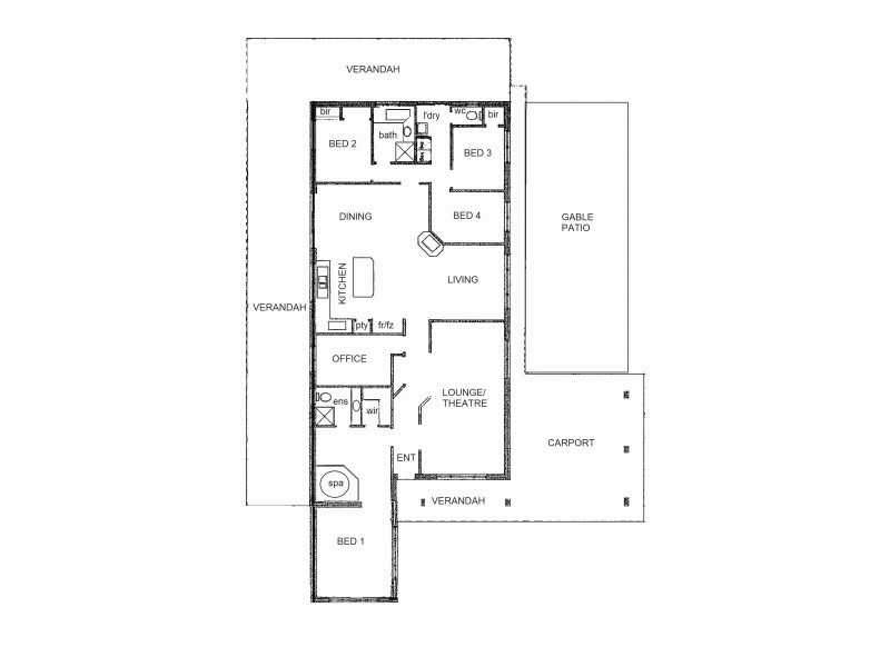 10 Serpentine Way, Stake Hill WA 6181 Floorplan