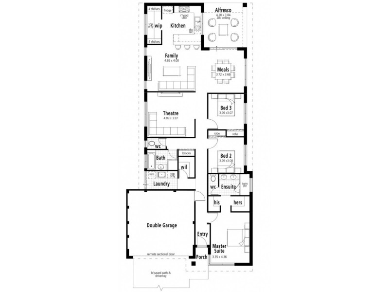 6 Chucklebud Street, Banksia Grove WA 6031 Floorplan