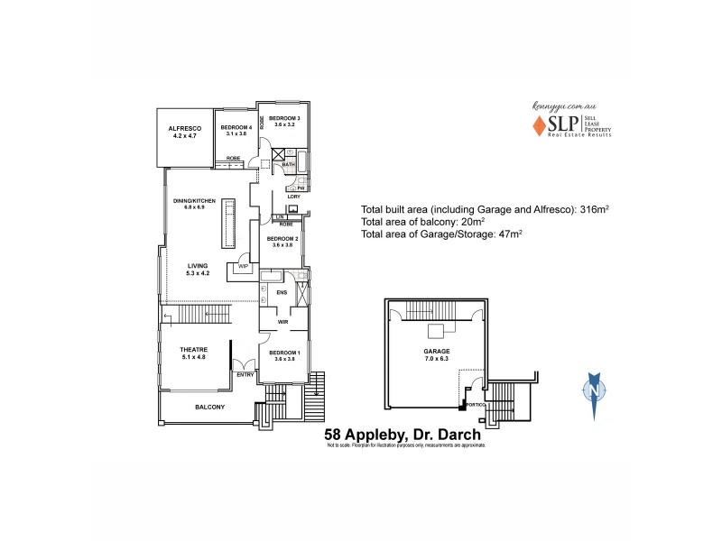 58 Appleby Drive, Darch WA 6065 Floorplan
