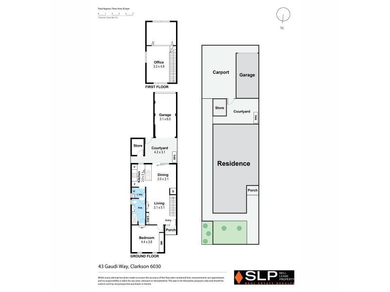 43 Gaudi Way, Clarkson WA 6030 Floorplan