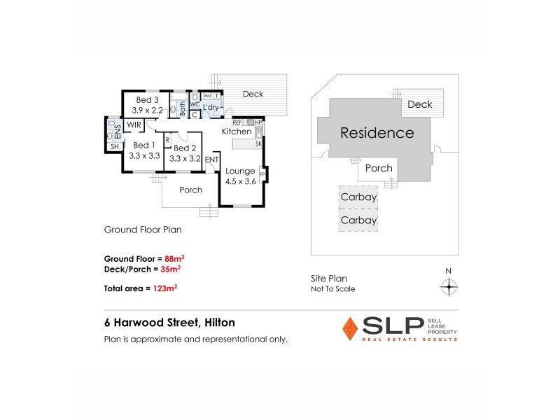 6 Harwood Street, Hilton WA 6163 Floorplan