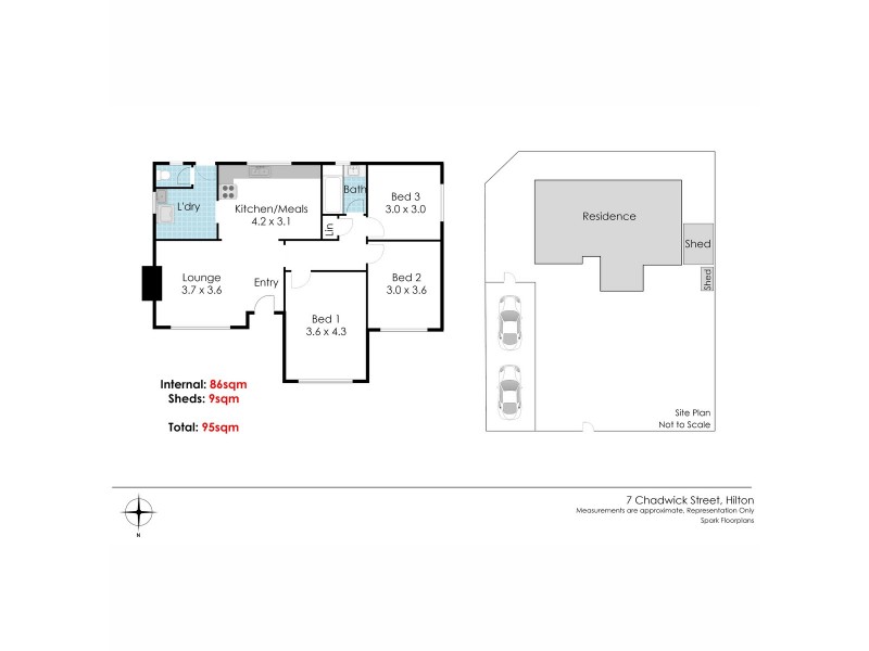 7 Chadwick Street, Hilton WA 6163 Floorplan