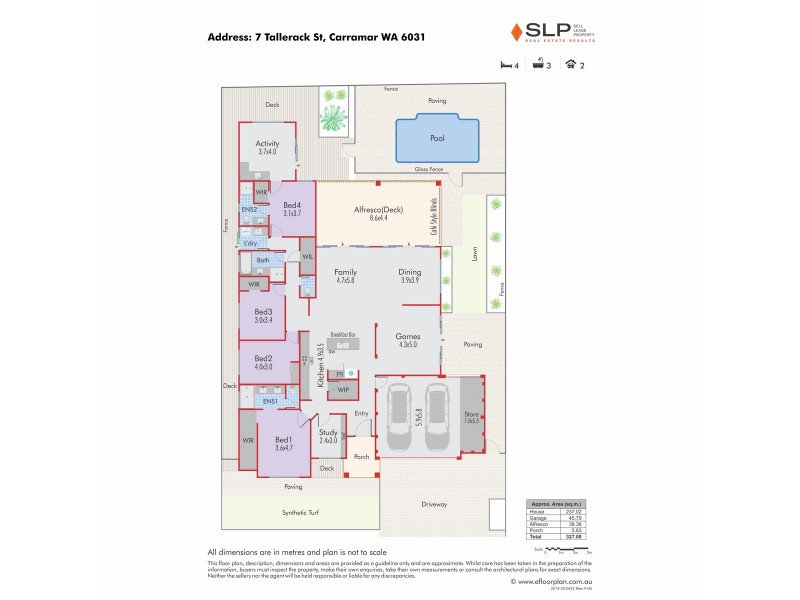 7 Tallerack Street, Carramar WA 6031 Floorplan