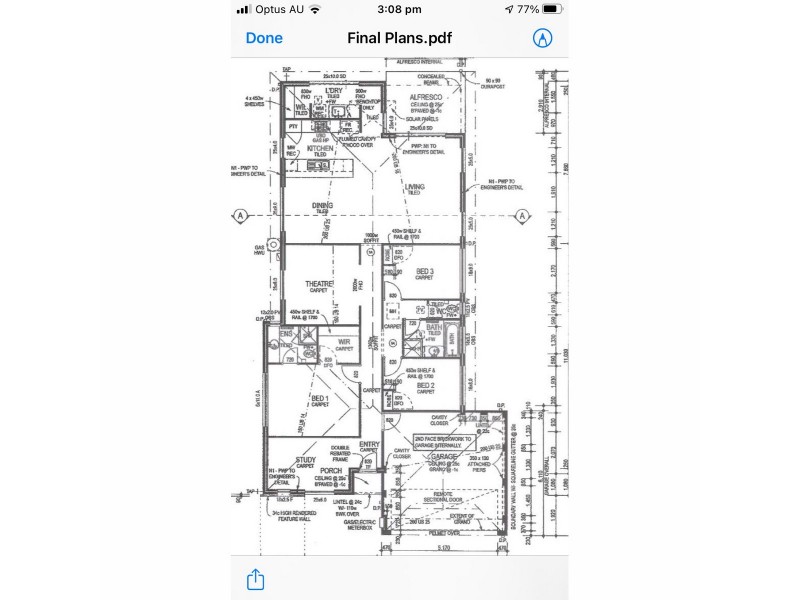 60 Kurrajong Boulevard, Banksia Grove WA 6031 Floorplan