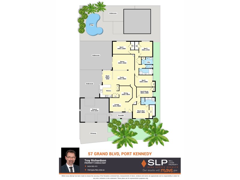 57 Grand Ocean Boulevard, Port Kennedy WA 6172 Floorplan