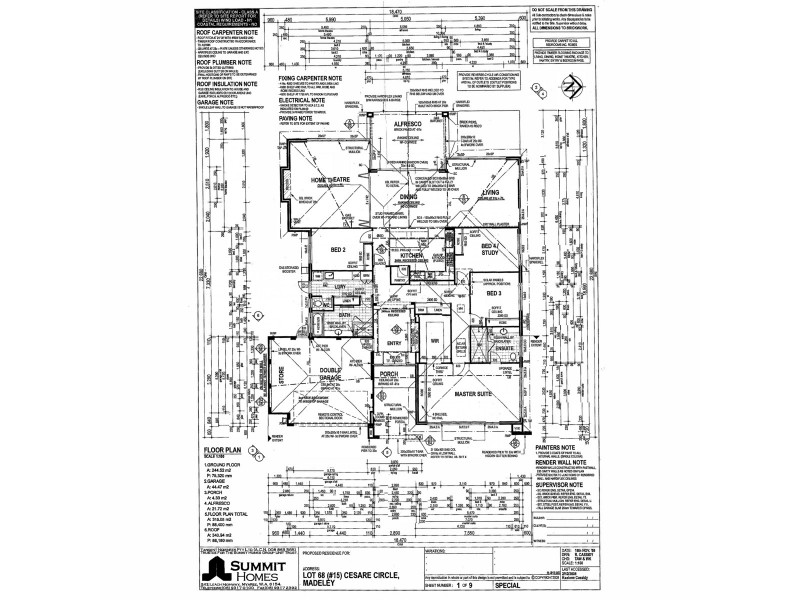 15 Cesare Circle, Madeley WA 6065 Floorplan