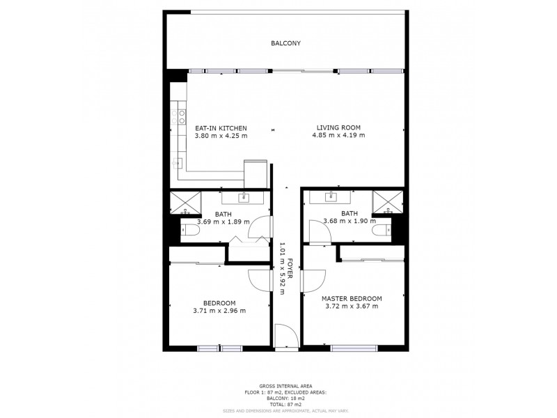 8/979 Albany Highway, East Victoria Park WA 6101 Floorplan