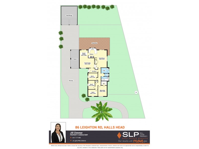 86 Leighton Road, Halls Head WA 6210 Floorplan