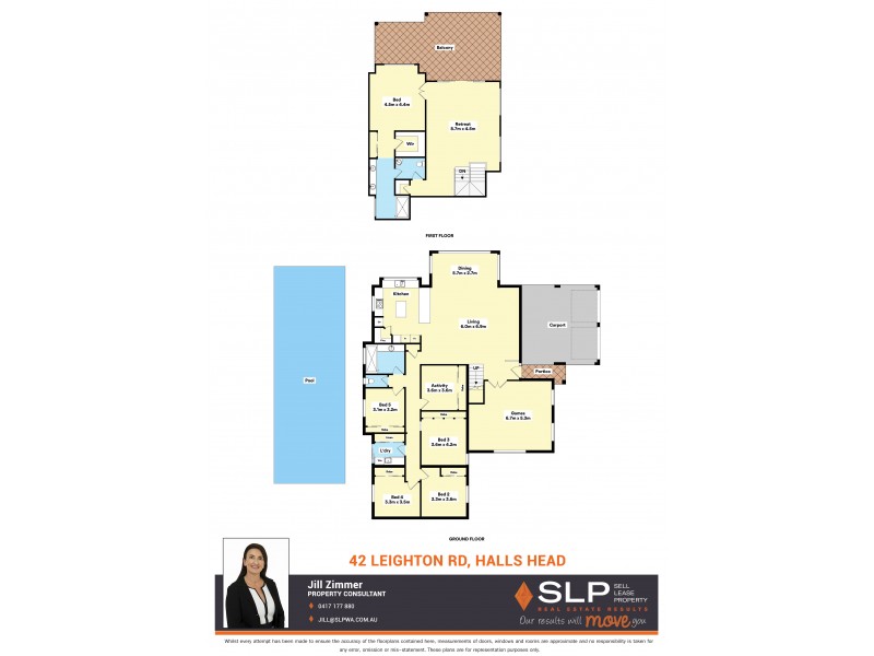 42 Leighton Road East, Halls Head WA 6210 Floorplan