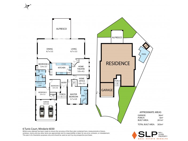 6 Tunis Court, Mindarie WA 6030 Floorplan