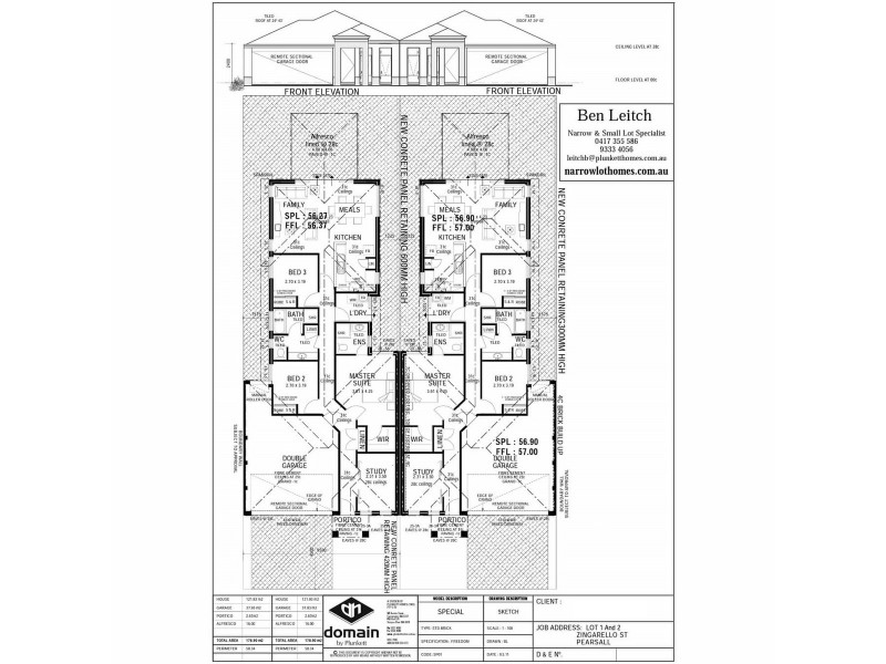 18A Zingarello Street, Pearsall WA 6065 Floorplan