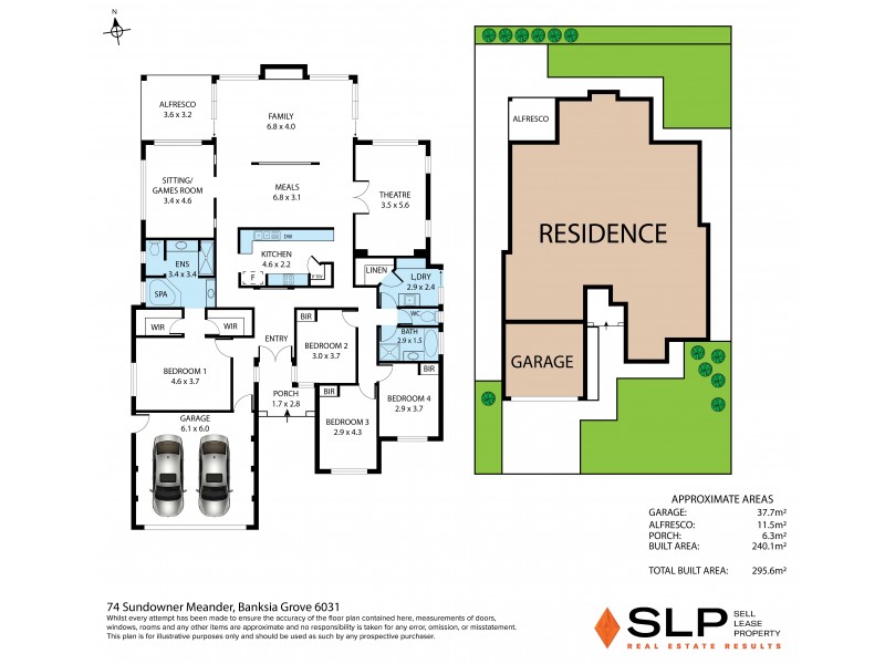 74 Sundowner Meander, Banksia Grove WA 6031 Floorplan