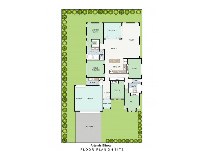26 Artemis Elbow, Aveley WA 6069 Floorplan