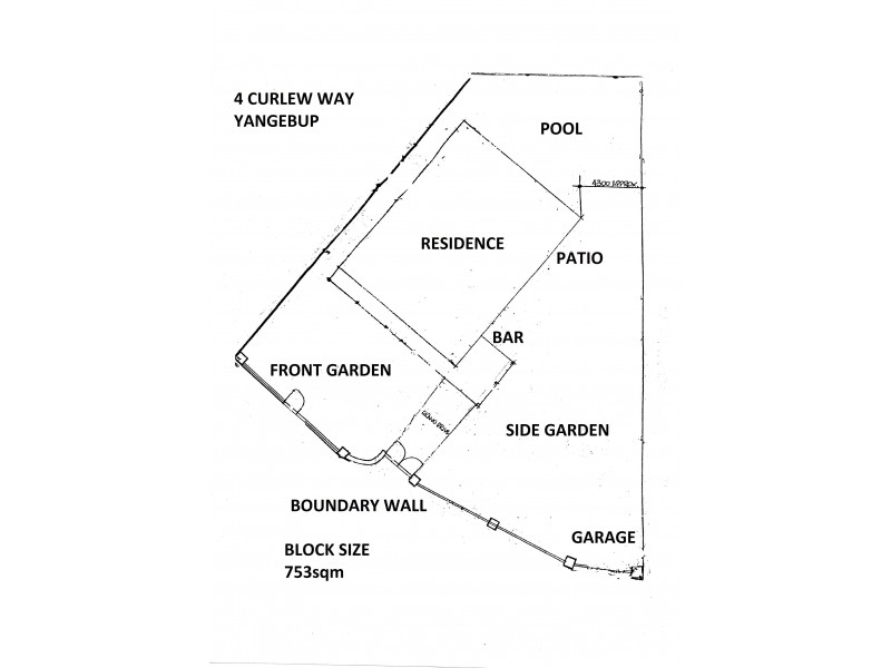 4 Curlew Way, Yangebup WA 6164 Floorplan