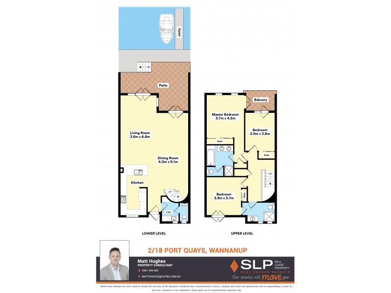 2/18 Port Quays, Wannanup WA 6210 Floorplan